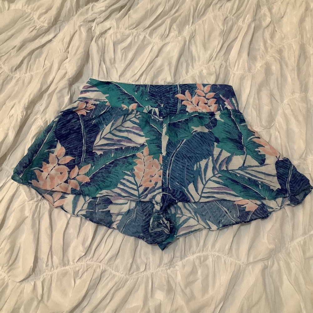 Tropical Flowy Shorts